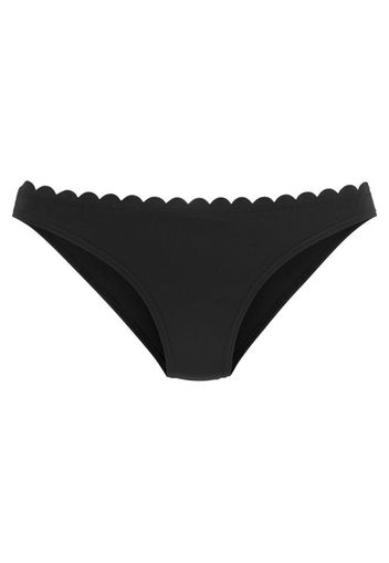 LASCANA Pantaloncini per bikini 'Scallop'  nero