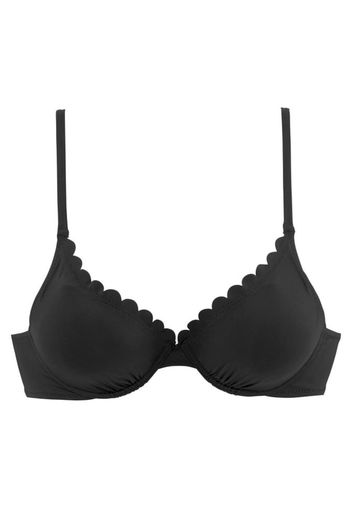 LASCANA Top per bikini  nero