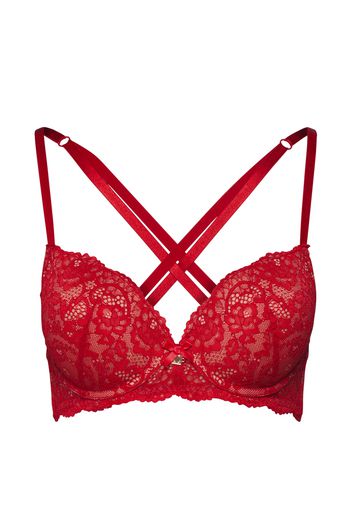 LASCANA Reggiseno  rosso / nudo