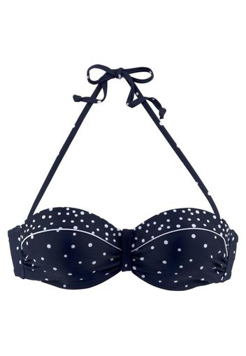 LASCANA Top per bikini  navy