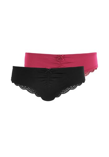 LASCANA Slip  rosso / nero