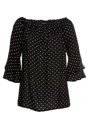 LASCANA Camicia da donna  nero