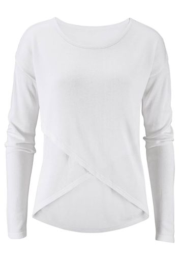 LASCANA Pullover  bianco