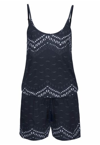 LASCANA Tuta jumpsuit  crema / navy / blu chiaro