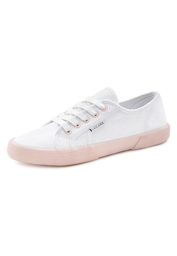 LASCANA Sneaker bassa  bianco / rosa antico