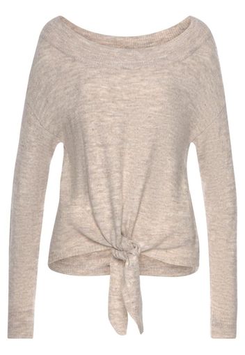 LASCANA Pullover azul  beige sfumato