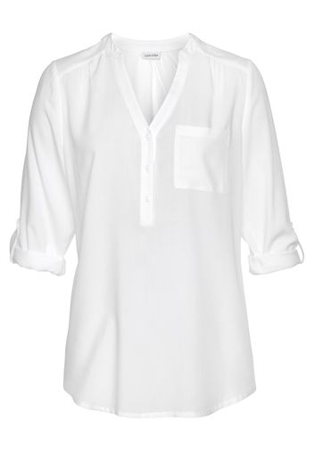 LASCANA Camicia da donna  bianco