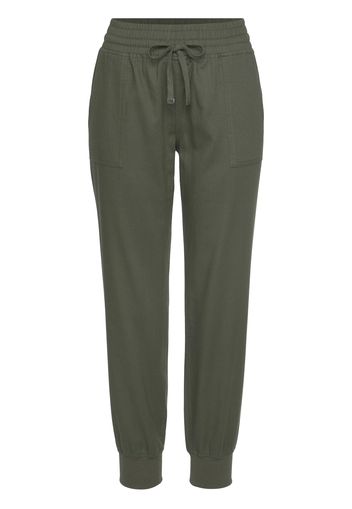 LASCANA Pantaloni cargo  cachi