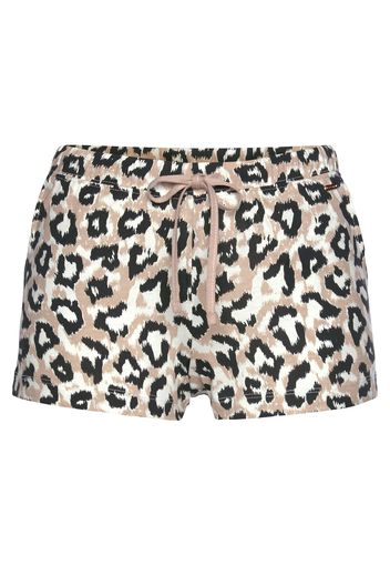 LASCANA Shorty  bianco / nero / rosa