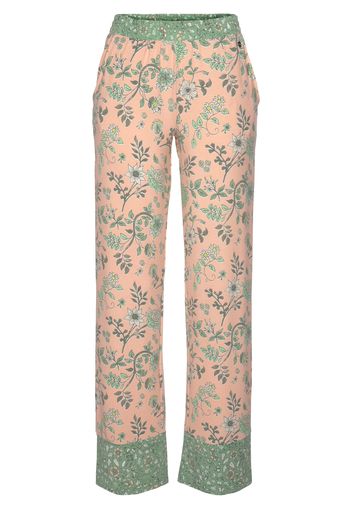 LASCANA Pantaloncini da pigiama  beige / verde