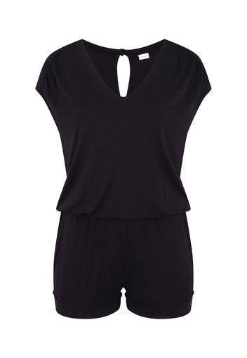 LASCANA Tuta jumpsuit 'Safari'  nero