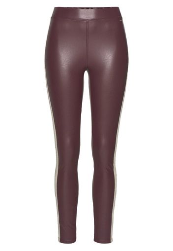 LASCANA Leggings  rosso vino / beige