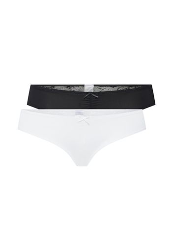 LASCANA Slip  nero / bianco