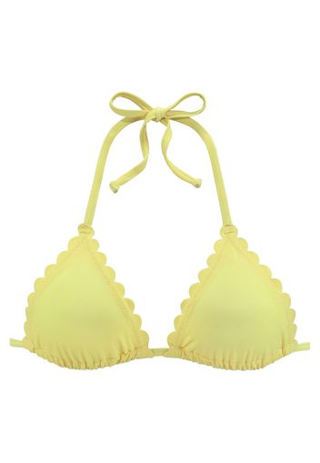 LASCANA Top per bikini  giallo