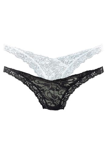 LASCANA String  nero / bianco