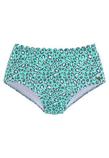 LASCANA Pantaloncini per bikini  menta / bianco / nero