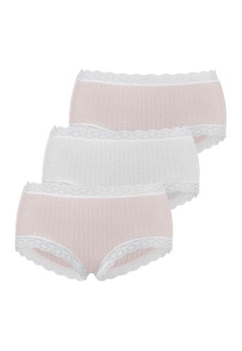 LASCANA Panty  bianco / rosa