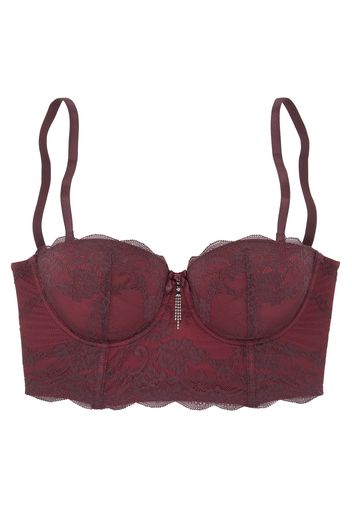 LASCANA Reggiseno  borgogna