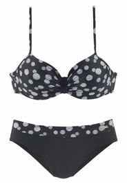 LASCANA Bikini 'Wire Glue'  bianco / nero