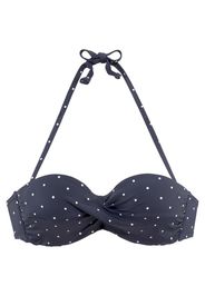 LASCANA Top per bikini 'Sparkel'  navy