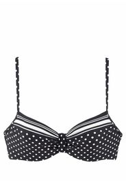 LASCANA Top per bikini 'Wire Merily'  bianco / nero