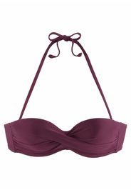 LASCANA Top per bikini  bordeaux