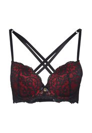 LASCANA Reggiseno  rosso / nero