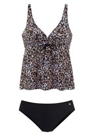 LASCANA Top per tankini  marrone