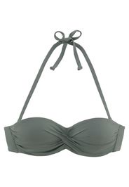 LASCANA Top per bikini  oliva