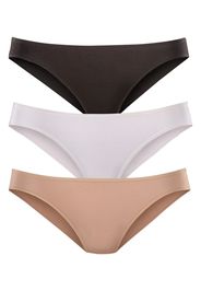 LASCANA Slip  nudo / nero / bianco