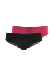 LASCANA Slip  rosso / nero