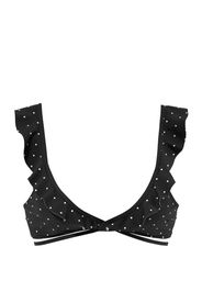 LASCANA Top per bikini 'Sparkle'  bianco / nero