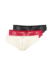 LASCANA String  nero / rosso / crema