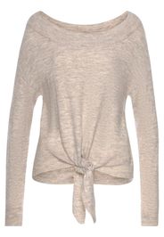 LASCANA Pullover  beige sfumato