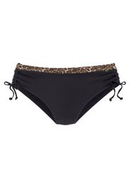 LASCANA Pantaloncini per bikini  nero / marrone