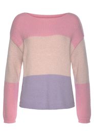 LASCANA Pullover  rosa / cipria / sambuco