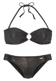 LASCANA Bikini  oro / nero