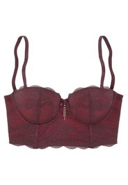 LASCANA Reggiseno  borgogna