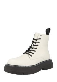 LÄST Stivaletto stringato 'Jane'  offwhite / nero