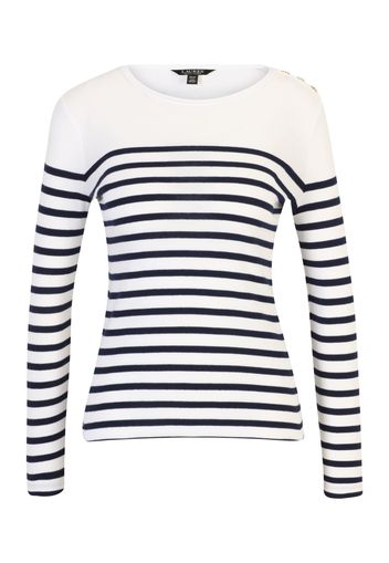 Lauren Ralph Lauren Petite Maglietta 'MULIATI'  navy / bianco