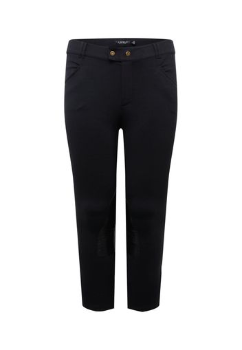 Lauren Ralph Lauren Plus Pantaloni 'AMALTHEA'  nero