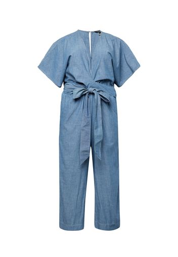 Lauren Ralph Lauren Plus Tuta jumpsuit 'LIGIANA'  blu