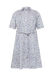 Lauren Ralph Lauren Plus Abito camicia 'FINNBARR-ELBOW'  blu reale / blu chiaro / nero / bianco