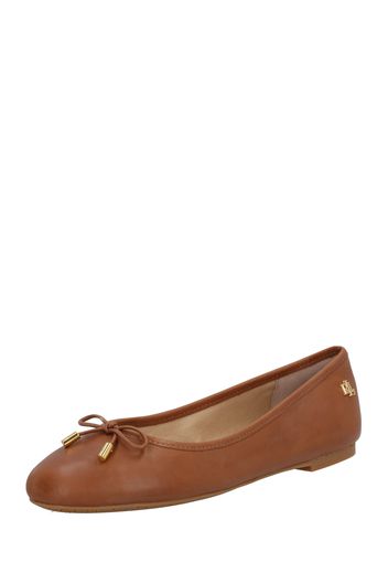 Lauren Ralph Lauren Ballerina 'Jayna'  cognac