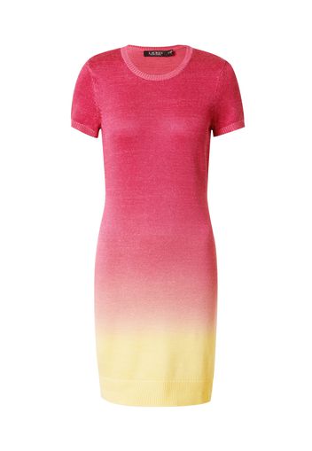 Lauren Ralph Lauren Abito in maglia 'TEVIDA'  arancione / rosa / giallo