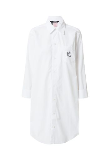 Lauren Ralph Lauren Camicia da notte  offwhite / blu scuro