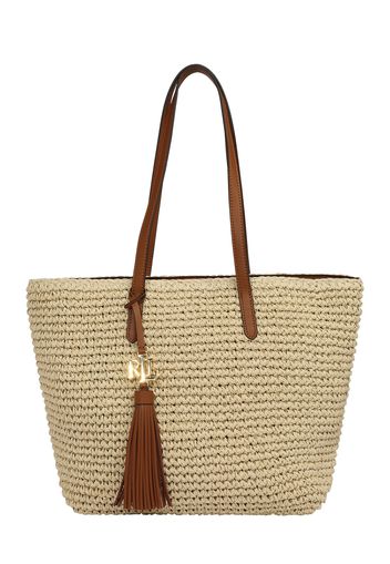 Lauren Ralph Lauren Borsa a spalla 'WHITNEY'  beige / marrone