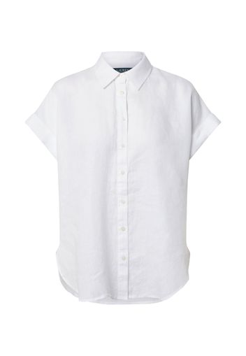 Lauren Ralph Lauren Camicia da donna 'BROONO-SHORT SLEEVE-SHIRT'  bianco