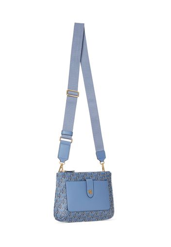 Lauren Ralph Lauren Borsa a tracolla 'JAMEY'  marino / blu chiaro / bianco