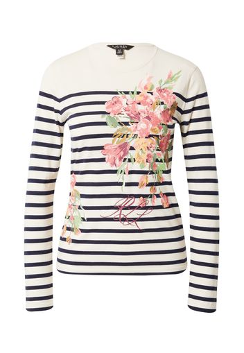 Lauren Ralph Lauren Maglietta 'KATHARIN'  crema / navy / verde / rosa